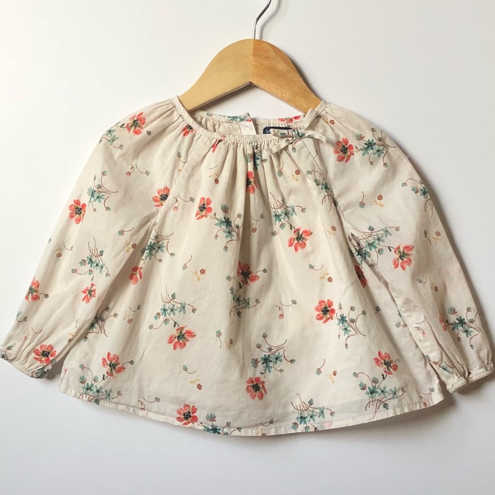 Baby Gap | Floral print blouse